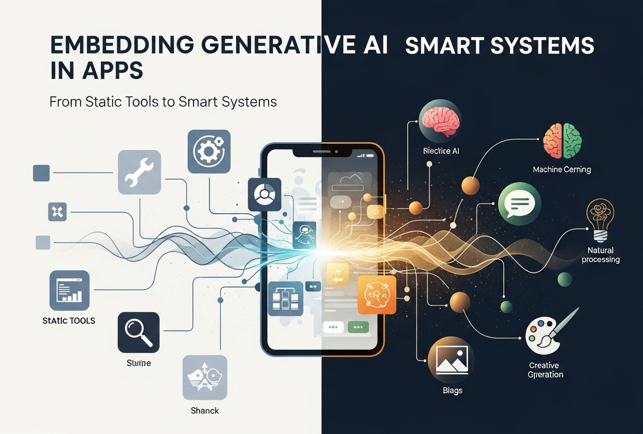 Embedding Generative AI in Apps: From Static Tools to Smart Systems