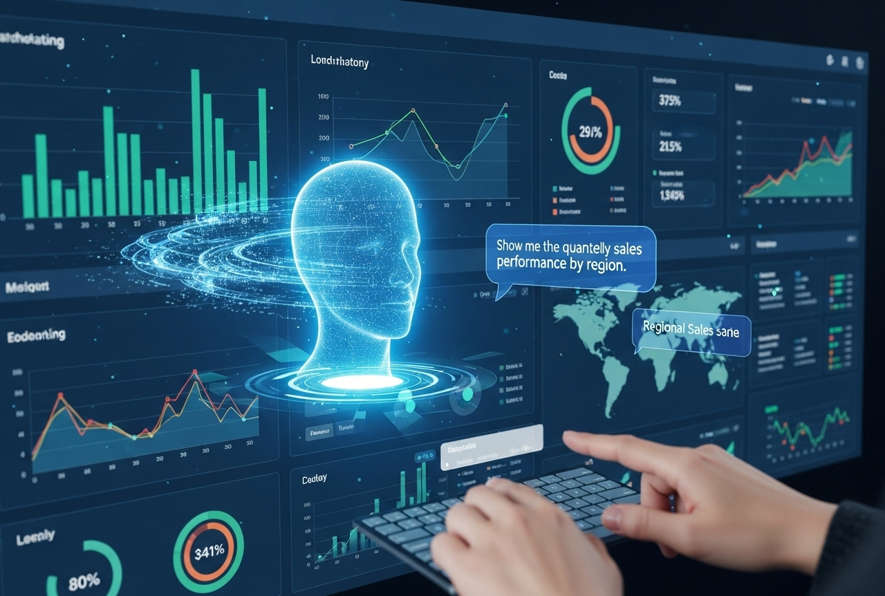 Analytics and AI: Build Smart Dashboards by Asking a Chatbot
