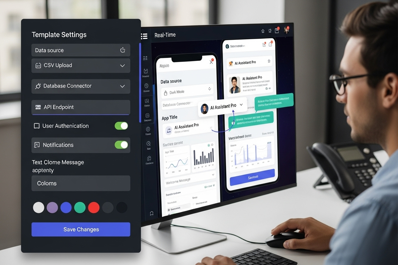How to Customize Prebuilt AI App Templates Without Touching Code