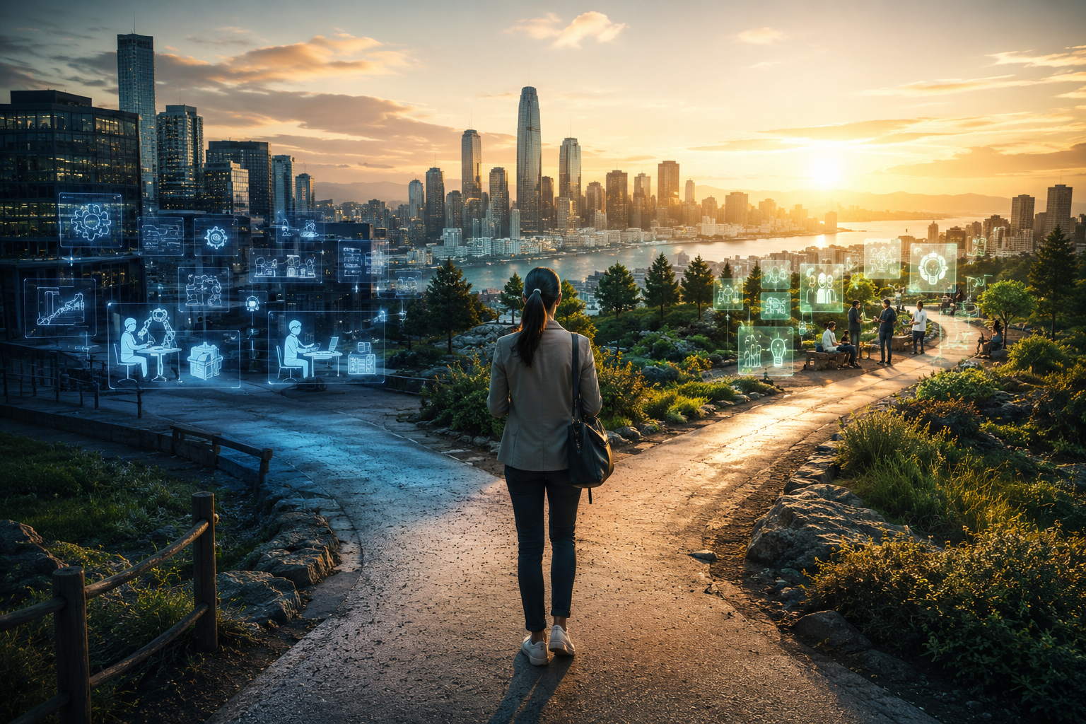 AI Takeover of the Knowledge Economy — Recipe for Survival